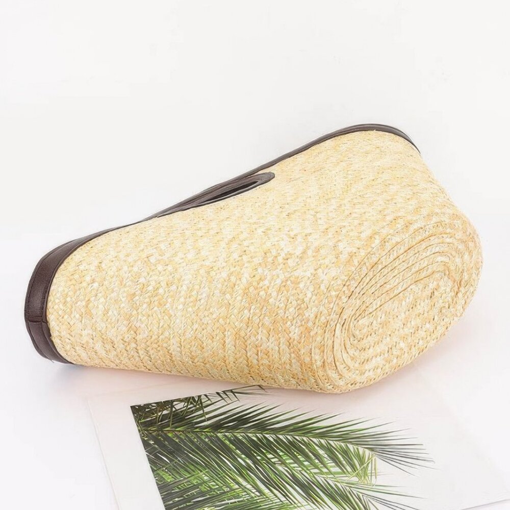 Straw Beach Bag - Picture 3 of 4